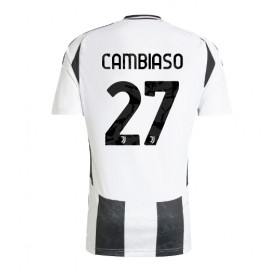 Juventus Andrea Cambiaso #27 Hjemme skjorte 2024-25 Kortermet